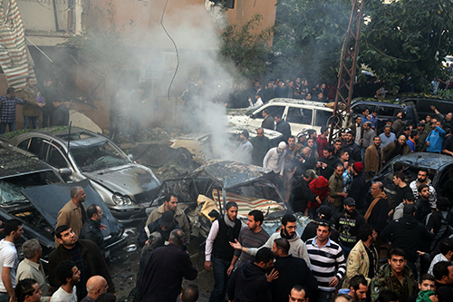 explosion-haret hreik 